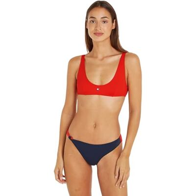 Tommy Jeans Dames Scoop Bralette (Ext Size) Hot Heat XXL, Hete hitte, XXL Tommy Jeans Dames Scoop Bralette (Ext Size) Hot Heat XXL, Hete hitte, XXL