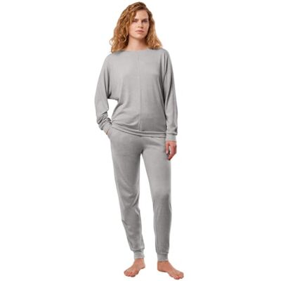 Triumph Comfortabele comfortabele pyjama-broek voor dames, lichtgrijs gem., 36 Triumph Comfortabele comfortabele pyjama-broek voor dames, lichtgrijs gem., 36