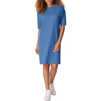 Hanes Dames Nachthemd, Denim Blauw, Eén maat Hanes Dames Nachthemd, Denim Blauw, Eén maat