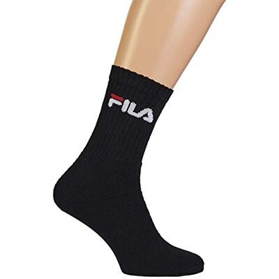 FILA F9505, Sokken Uni, zwart, 43/46 FILA F9505, Sokken Uni, zwart, 43/46