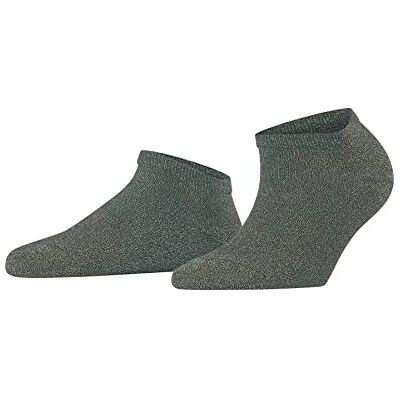 FALKE Dames Korte sokken Shiny W Sn lyocell kort eenkleurig 1 paar, Grijs Flint Grey 3640, 39-42 FALKE Dames Korte sokken Shiny W Sn lyocell kort eenkleurig 1 paar, Grijs Flint Grey 3640, 39-42