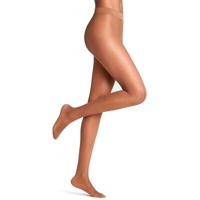 FALKE Dames Panty Pure Matt 20 DEN W Ti sheer eenkleurig 1 paar, Bruin Hazel 5187, M FALKE Dames Panty Pure Matt 20 DEN W Ti sheer eenkleurig 1 paar, Bruin Hazel 5187, M