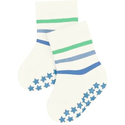 FALKE Unisex Baby Multi Stripe B Hp Katoen Grips On Sole 1 Paar Grip sokken, Wit Gebroken Wit 2041, 1-6 maanden, Wit Gebroken Wit 2041, 0-6 Maanden FALKE Unisex Baby Multi Stripe B Hp Katoen Grips On Sole 1 Paar Grip sokken, Wit Gebroken Wit 2041, 1-6 maanden, Wit Gebroken Wit 2041, 0-6 Maanden