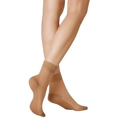 KUNERT Damessokken Cotton Sole 20 katoenen zool 20 denier, tan 1003, 35-38 EU KUNERT Damessokken Cotton Sole 20 katoenen zool 20 denier, tan 1003, 35-38 EU