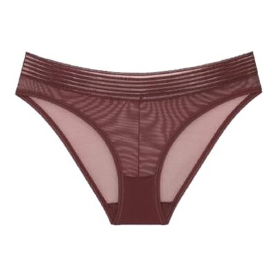 Triumph Dames Tempting Sheer Highleg Tai Briefs, decadent chocolade, L Triumph Dames Tempting Sheer Highleg Tai Briefs, decadent chocolade, L