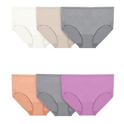 Fruit of the Loom Fit for Me Flexible Fit Brief Multi Pack Underwear Vrouwen Kortsluiting. Fruit of the Loom Fit for Me Flexible Fit Brief Multi Pack Underwear Vrouwen Kortsluiting.