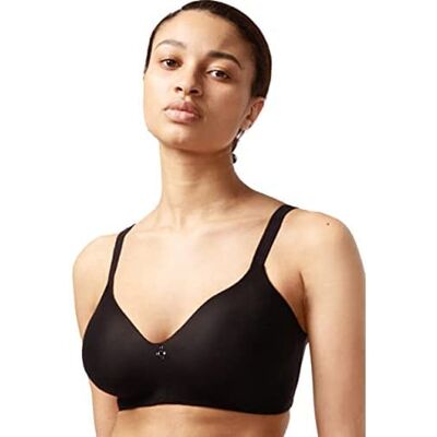 Chantelle Vrouwen C Comfort Draadloze BH Volledige dekking, Zwart, 38E Chantelle Vrouwen C Comfort Draadloze BH Volledige dekking, Zwart, 38E
