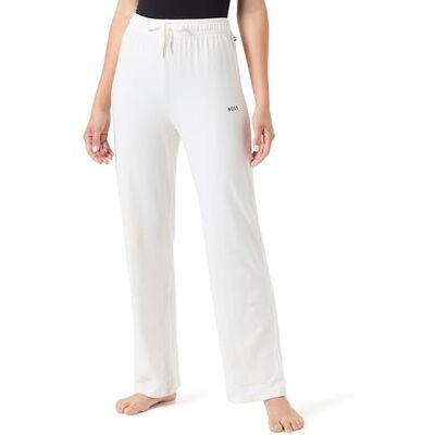 Boss ci_pants pyjama dames broek, wit (open white119), L Boss ci_pants pyjama dames broek, wit (open white119), L