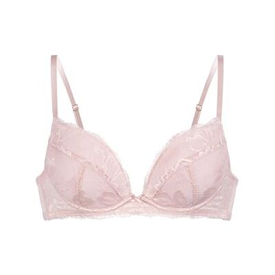 DORINA Perfect Lace Padded Plunge BH voor dames, roze, maat 70D, zacht, ademend, comfort voor elke dag DORINA Perfect Lace Padded Plunge BH voor dames, roze, maat 70D, zacht, ademend, comfort voor elke dag