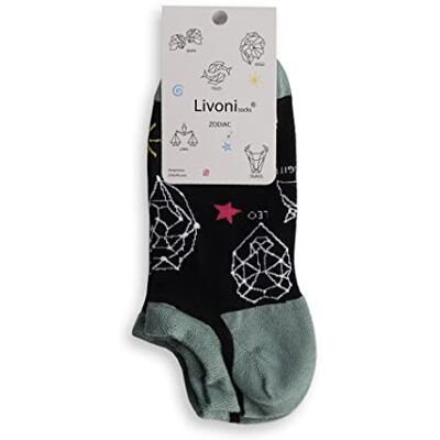 Livoni Zodiac 39-42 lage sokken, meerkleurig, M, Meerkleurig, M Livoni Zodiac 39-42 lage sokken, meerkleurig, M, Meerkleurig, M