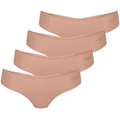 Sloggi Zero Modal 2.0 Hipstring 4-pack, Cameo Brown, S Sloggi Zero Modal 2.0 Hipstring 4-pack, Cameo Brown, S
