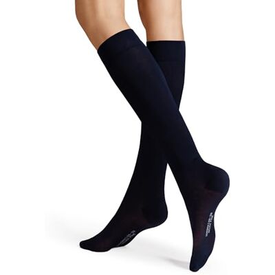 Hudson Relax Fine gebreide kniekousen voor dames, drukvrije tailleband, Marine 0335, 35-38 EU Hudson Relax Fine gebreide kniekousen voor dames, drukvrije tailleband, Marine 0335, 35-38 EU
