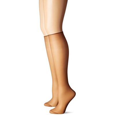DIM Sublim Voile Brillant Onzichtbare Rand voor dames, 15D x 2, Gazelle, One Size DIM Sublim Voile Brillant Onzichtbare Rand voor dames, 15D x 2, Gazelle, One Size