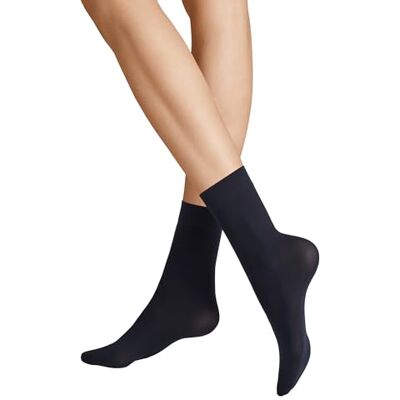 Hudson SIMPLY 40 Enkelsokken voor dames, 2-pack, soft 40 denier, marineblauw, 39-42, Marine 0337, 39-42 EU Hudson SIMPLY 40 Enkelsokken voor dames, 2-pack, soft 40 denier, marineblauw, 39-42, Marine 0337, 39-42 EU