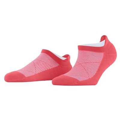 Burlington Dames Korte sokken Athleisure W Sn ademend sneldrogend kort eenkleurig 1 paar, Rood Coral Red 8542, 35-38 Burlington Dames Korte sokken Athleisure W Sn ademend sneldrogend kort eenkleurig 1 paar, Rood Coral Red 8542, 35-38