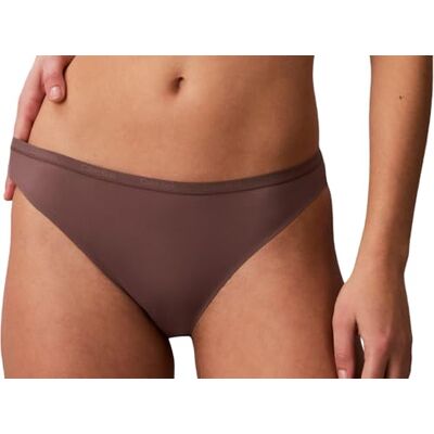 Calvin Dames Bikini Lv00Qf8253 Brief, Bruin (Botanisch Bruin), XS Calvin Dames Bikini Lv00Qf8253 Brief, Bruin (Botanisch Bruin), XS