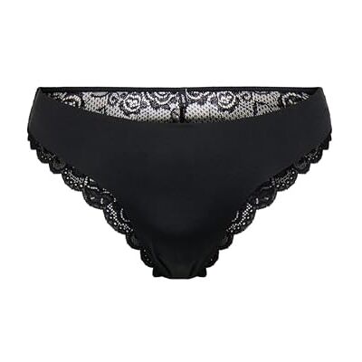 ONLY Dames Onlchloe Lace Brazil Noos Acc, zwart, XL ONLY Dames Onlchloe Lace Brazil Noos Acc, zwart, XL
