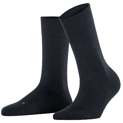FALKE Dames Sokken Sensitive New York W So lyocell met comfort tailleband 1 paar, Blauw Dark Navy 6370, 39-42 FALKE Dames Sokken Sensitive New York W So lyocell met comfort tailleband 1 paar, Blauw Dark Navy 6370, 39-42
