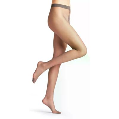 FALKE Dames Panty Pure Matt 20 DEN W Ti sheer eenkleurig 1 paar, Grijs Carbon 3275, XL FALKE Dames Panty Pure Matt 20 DEN W Ti sheer eenkleurig 1 paar, Grijs Carbon 3275, XL