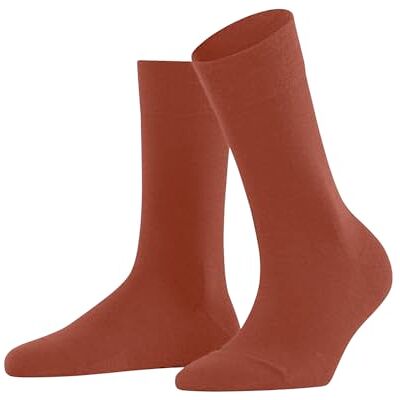 FALKE Dames Sokken Sensitive Berlin W So wol katoen met comfort tailleband 1 paar, Bruin Terra 8829, 35-38 FALKE Dames Sokken Sensitive Berlin W So wol katoen met comfort tailleband 1 paar, Bruin Terra 8829, 35-38