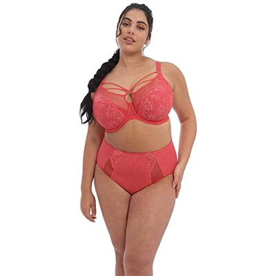 Elomi Brianna volledige dekking korte bikini stijl ondergoed, Cayenne, L Elomi Brianna volledige dekking korte bikini stijl ondergoed, Cayenne, L