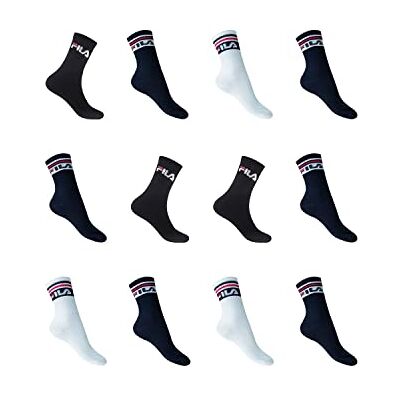 FILA sok FI/2/TNX12, zwart, 35/38 dames, zwart, 35 EU, Zwart, 35 FILA sok FI/2/TNX12, zwart, 35/38 dames, zwart, 35 EU, Zwart, 35