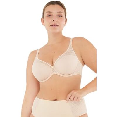 Dagi Dames beugel vaste riem BH minimizer beha, Beige, 75E Dagi Dames beugel vaste riem BH minimizer beha, Beige, 75E