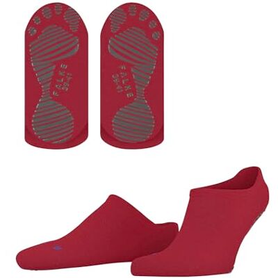 FALKE Uniseks-volwassene Stopper sokken Cool Kick U Hp ademend sneldrogend Noppen op de zool 1 paar, Roze Red Pepper 8074, 39/41 EU FALKE Uniseks-volwassene Stopper sokken Cool Kick U Hp ademend sneldrogend Noppen op de zool 1 paar, Roze Red Pepper 8074, 39/41 EU
