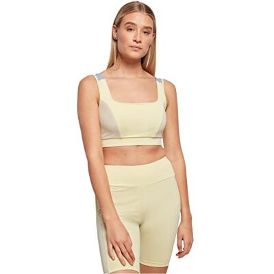 Urban Classics Dames XXL Kleurblok Sport-BH Urban Classics Dames XXL Kleurblok Sport-BH