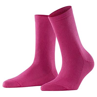 FALKE Dames Sokken Family W So katoen eenkleurig 1 paar, Rood Berry 8390, 39-42 FALKE Dames Sokken Family W So katoen eenkleurig 1 paar, Rood Berry 8390, 39-42