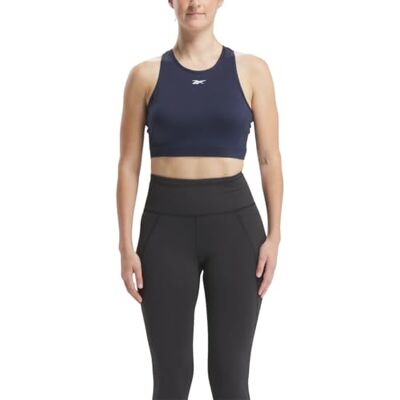 Reebok ID trein Vector Bralette, Nghblk, L Reebok ID trein Vector Bralette, Nghblk, L