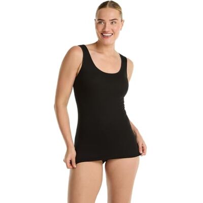 Ten Cate Women's Basics Singlet Underwear, Black, Small, zwart, S Ten Cate Women's Basics Singlet Underwear, Black, Small, zwart, S