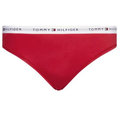 Tommy Hilfiger Dames Curve Bikini Stijl Ondergoed, Primair Rood, 3XL Tommy Hilfiger Dames Curve Bikini Stijl Ondergoed, Primair Rood, 3XL