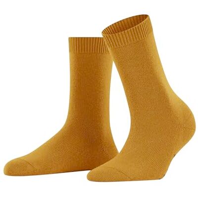 FALKE Dames Sokken Cosy Wool W So wol eenkleurig 1 paar, Geel Amber 1851, 39-42 FALKE Dames Sokken Cosy Wool W So wol eenkleurig 1 paar, Geel Amber 1851, 39-42