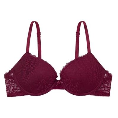 women'secret Gewatteerde beha, dames, kastanjebruin, 85 B, Granaat, 85B women'secret Gewatteerde beha, dames, kastanjebruin, 85 B, Granaat, 85B