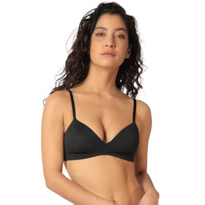 Skiny Micro Lovers Multi Schalen Bh Ohne Bügel Draadloze BH voor dames, Zwart, 80B Skiny Micro Lovers Multi Schalen Bh Ohne Bügel Draadloze BH voor dames, Zwart, 80B