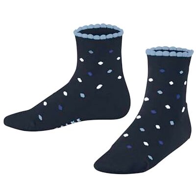 FALKE Uniseks-kind Sokken Multidot K Sso katoen gedessineerd 1 paar, Blauw Space Blue 6116, 31-34 FALKE Uniseks-kind Sokken Multidot K Sso katoen gedessineerd 1 paar, Blauw Space Blue 6116, 31-34