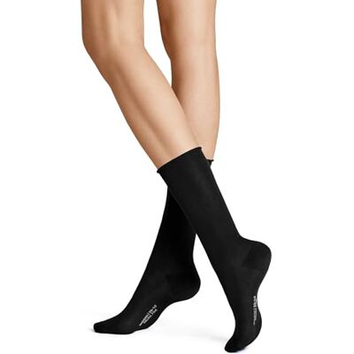 Hudson Dames Relax Cotton Light sokken, Schwarz (Black 0005), 39-42 EU Hudson Dames Relax Cotton Light sokken, Schwarz (Black 0005), 39-42 EU