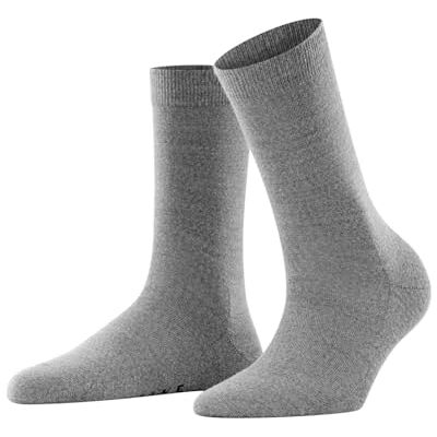 FALKE dames Softmerino sokken ademend klimaatregulerend geurremmend wol katoen verstevigde platte naad voor drukvrije teen effen zakelijk dagelijks leven 1 paar FALKE dames Softmerino sokken ademend klimaatregulerend geurremmend wol katoen verstevigde platte naad voor drukvrije teen effen zakelijk dagelijks leven 1 paar