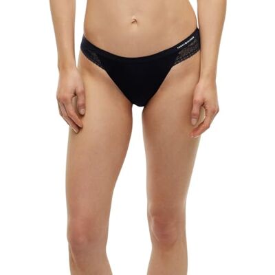 Tommy Hilfiger Dames string tanga, blauw (Desert Sky), XS Tommy Hilfiger Dames string tanga, blauw (Desert Sky), XS