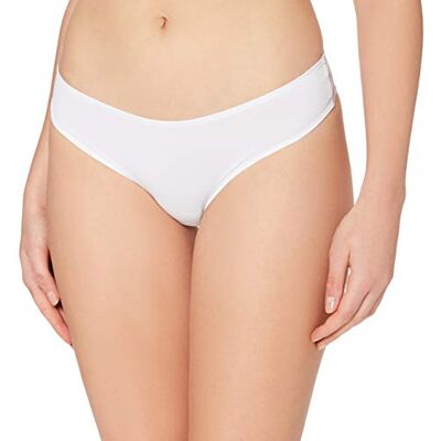 Triumph Lovely Micro Braziliaanse string tailleslip voor dames, wit, S Triumph Lovely Micro Braziliaanse string tailleslip voor dames, wit, S