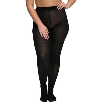 Ulla Popken panty's, gebreid dames Grote maten Ulla Popken panty's, gebreid dames Grote maten