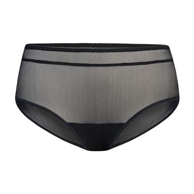 Teyli Slips dames katoenen voering in het kruis damesondergoed Braziliaans gesneden slip dames, zwart, XXL Grote maten Teyli Slips dames katoenen voering in het kruis damesondergoed Braziliaans gesneden slip dames, zwart, XXL Grote maten