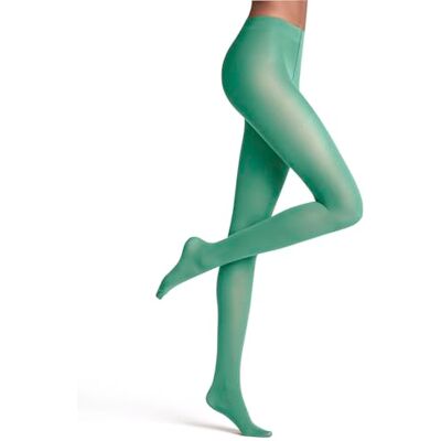 FALKE Dames Panty Matt Deluxe 30 DEN W Ti sheer eenkleurig 1 paar, Turkoois Ocean Green 7506, M-L FALKE Dames Panty Matt Deluxe 30 DEN W Ti sheer eenkleurig 1 paar, Turkoois Ocean Green 7506, M-L