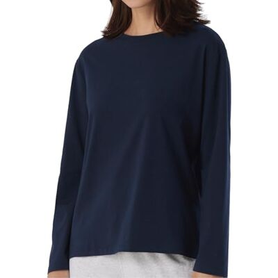 Schiesser Damen Schlafshirt langarm Baumwolle Mix + Relax Schiesser Damen Schlafshirt langarm Baumwolle Mix + Relax