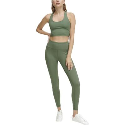 DKNY Leggings voor dames, Eend Groen, XXS DKNY Leggings voor dames, Eend Groen, XXS