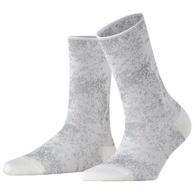 FALKE Dames Sokken Shiny W So wol eenkleurig 1 paar, Wit Off-White 2040, 35-38 FALKE Dames Sokken Shiny W So wol eenkleurig 1 paar, Wit Off-White 2040, 35-38