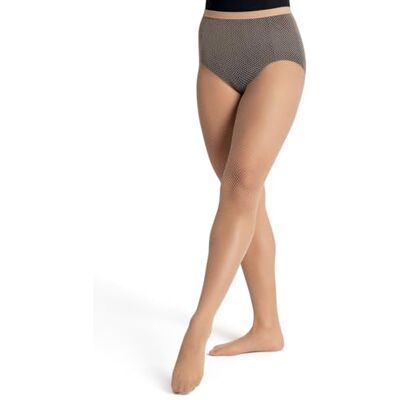 Capezio Women's Studio Basics Fishnet Seamless Tight,Caramel,Large/X-Large Capezio Women's Studio Basics Fishnet Seamless Tight,Caramel,Large/X-Large