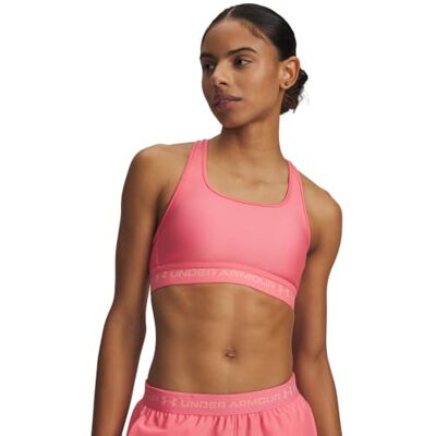 UNDER ARMOUR Middenbeha met gekruiste bandjes bitterzoet roze / / Posh Pink XXL UNDER ARMOUR Middenbeha met gekruiste bandjes bitterzoet roze / / Posh Pink XXL
