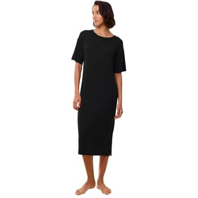 Triumph Women's Timeless Sensuality NDK SSL Nightgown, Black, 36, zwart, 36 Triumph Women's Timeless Sensuality NDK SSL Nightgown, Black, 36, zwart, 36